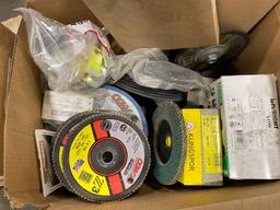 Lot of Asst. Discs, Fly Wheels, Buffing Pads, etc.