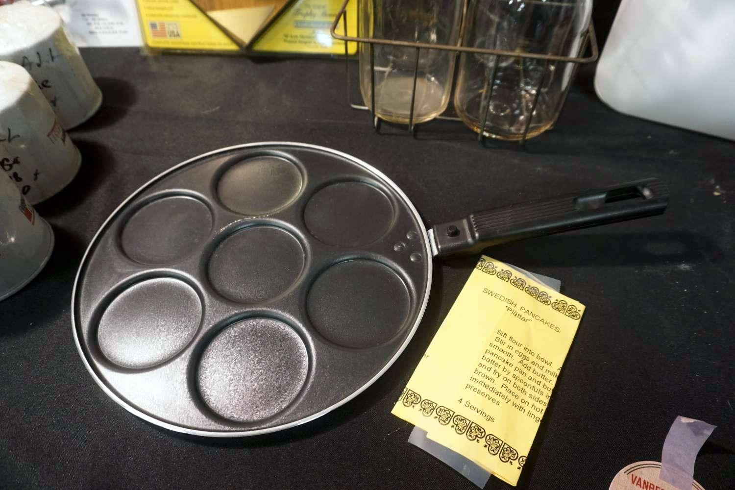 Light Fixture, Pans, Milk Bottles, Filters, Tools
