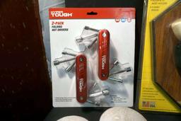 Light Fixture, Pans, Milk Bottles, Filters, Tools