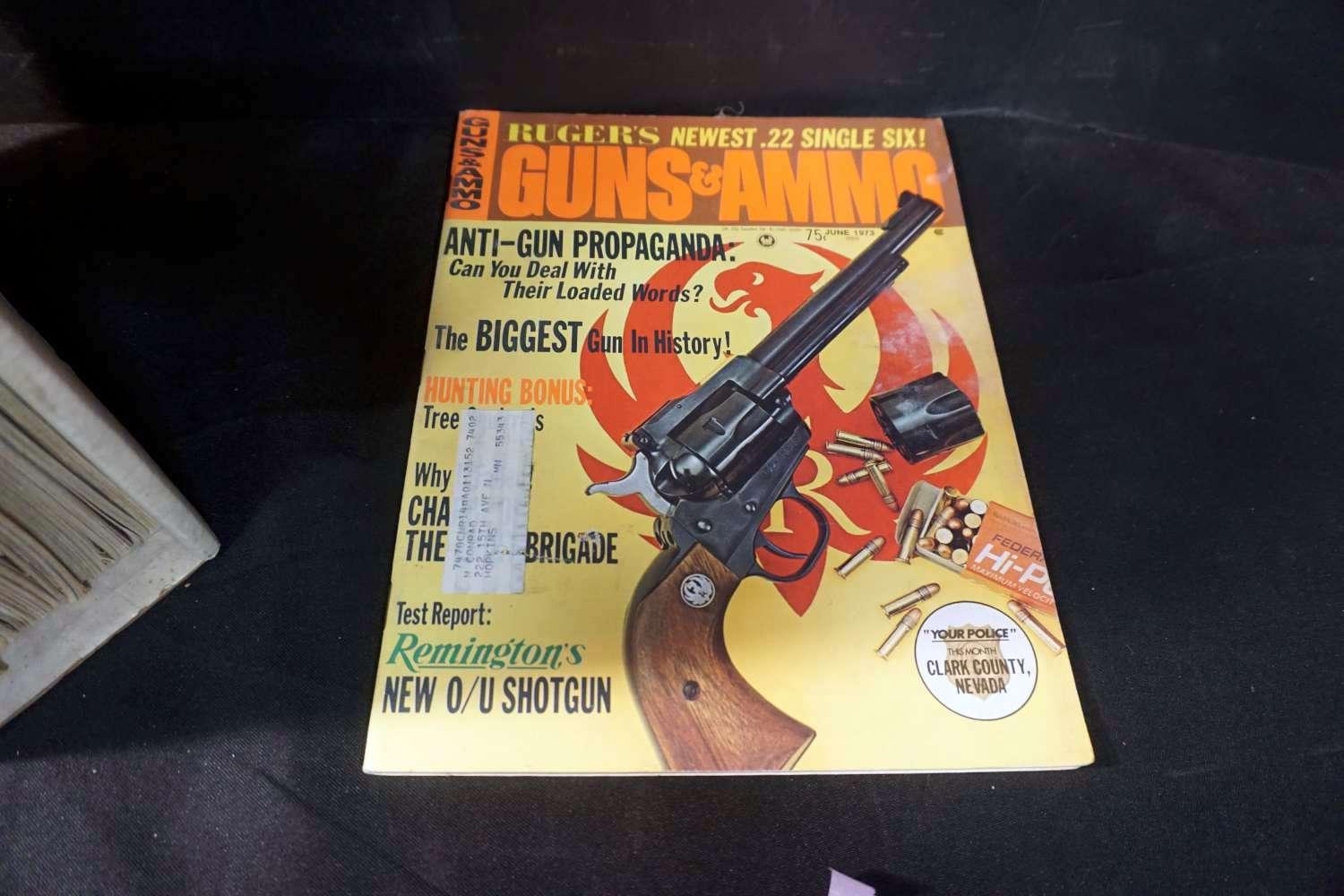 Guns and Ammo Magazines