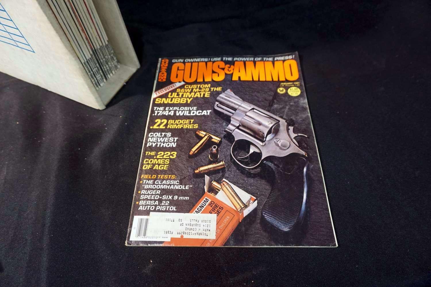Guns and Ammo Magazines