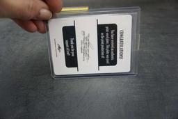 2014 Leaf Perfect Game Printing Plate. Austin Havekost Baseball