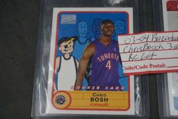 03-04 Bazooka Chris Bosh Rookie NBA Basketball Cards
