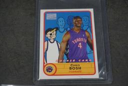 03-04 Bazooka Chris Bosh Rookie NBA Basketball Cards