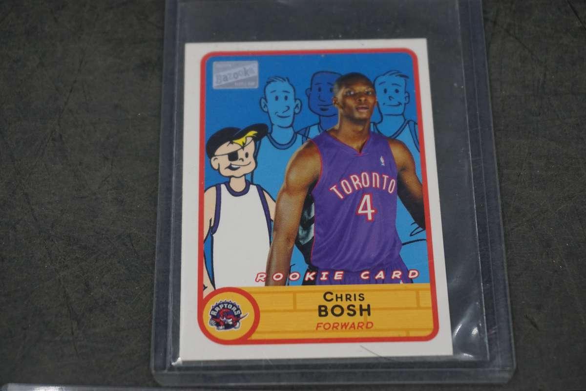 03-04 Bazooka Chris Bosh Rookie NBA Basketball Cards