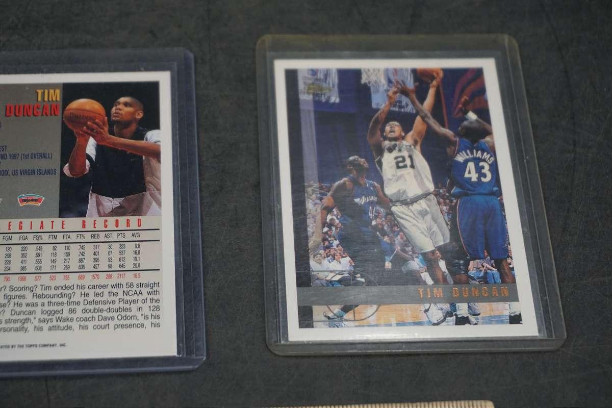 1997-98 Topps Tim Duncan Rookie Cards
