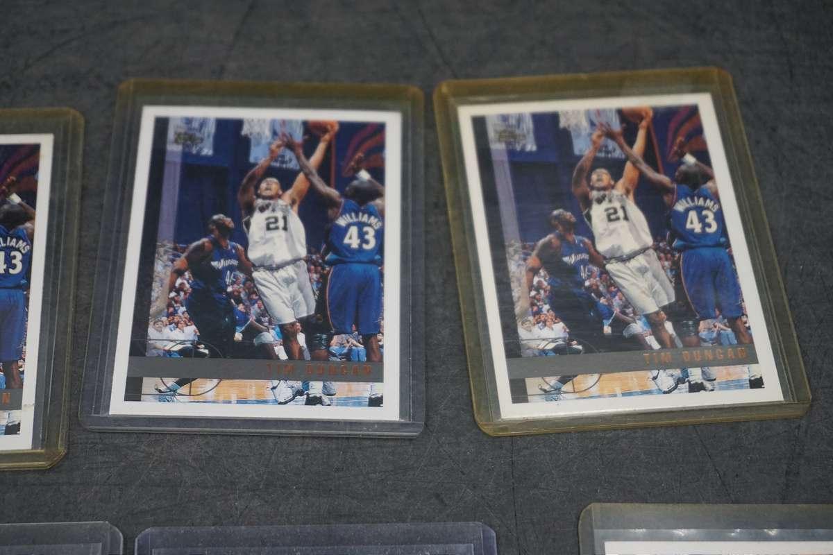 1997-98 Topps Tim Duncan Rookie Cards