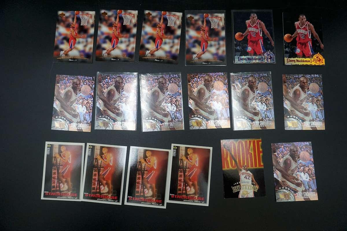 Jerry Stackhouse Rookie NBA Basketball Cards