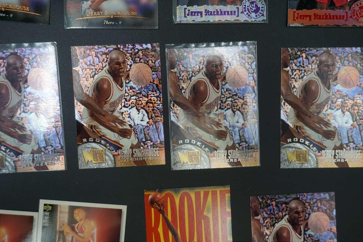 Jerry Stackhouse Rookie NBA Basketball Cards