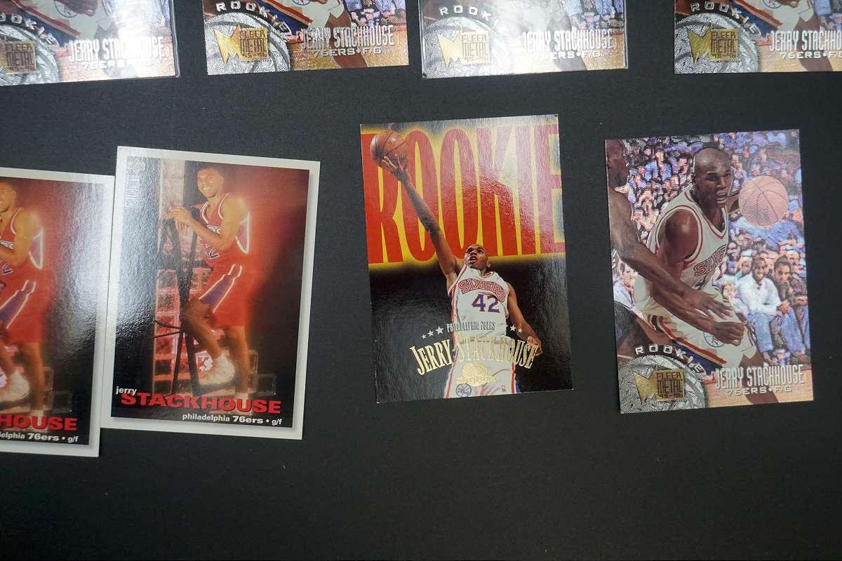 Jerry Stackhouse Rookie NBA Basketball Cards