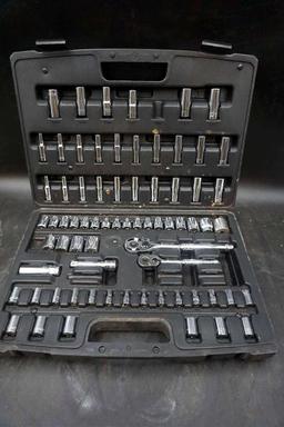 Socket and wrench set. Stanley.