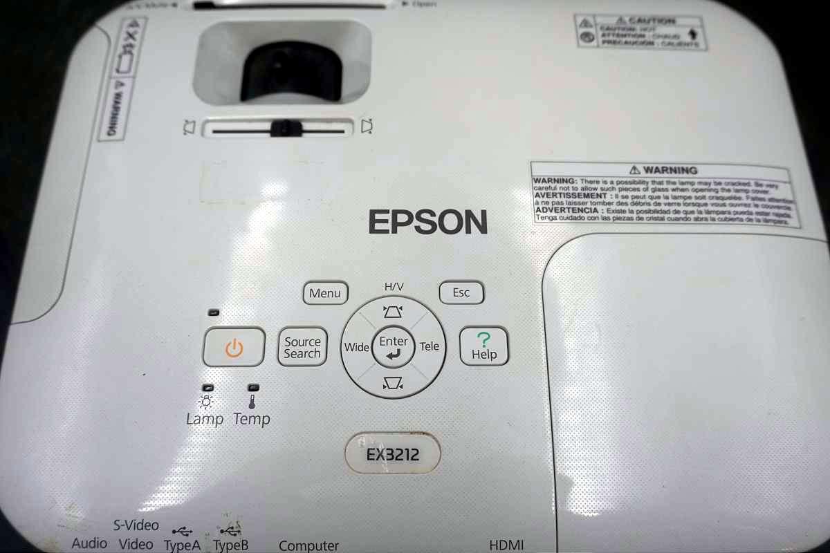 Epson projector.