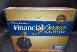Dave Ramsey's Financial Peace university. Unopened. Sealed.