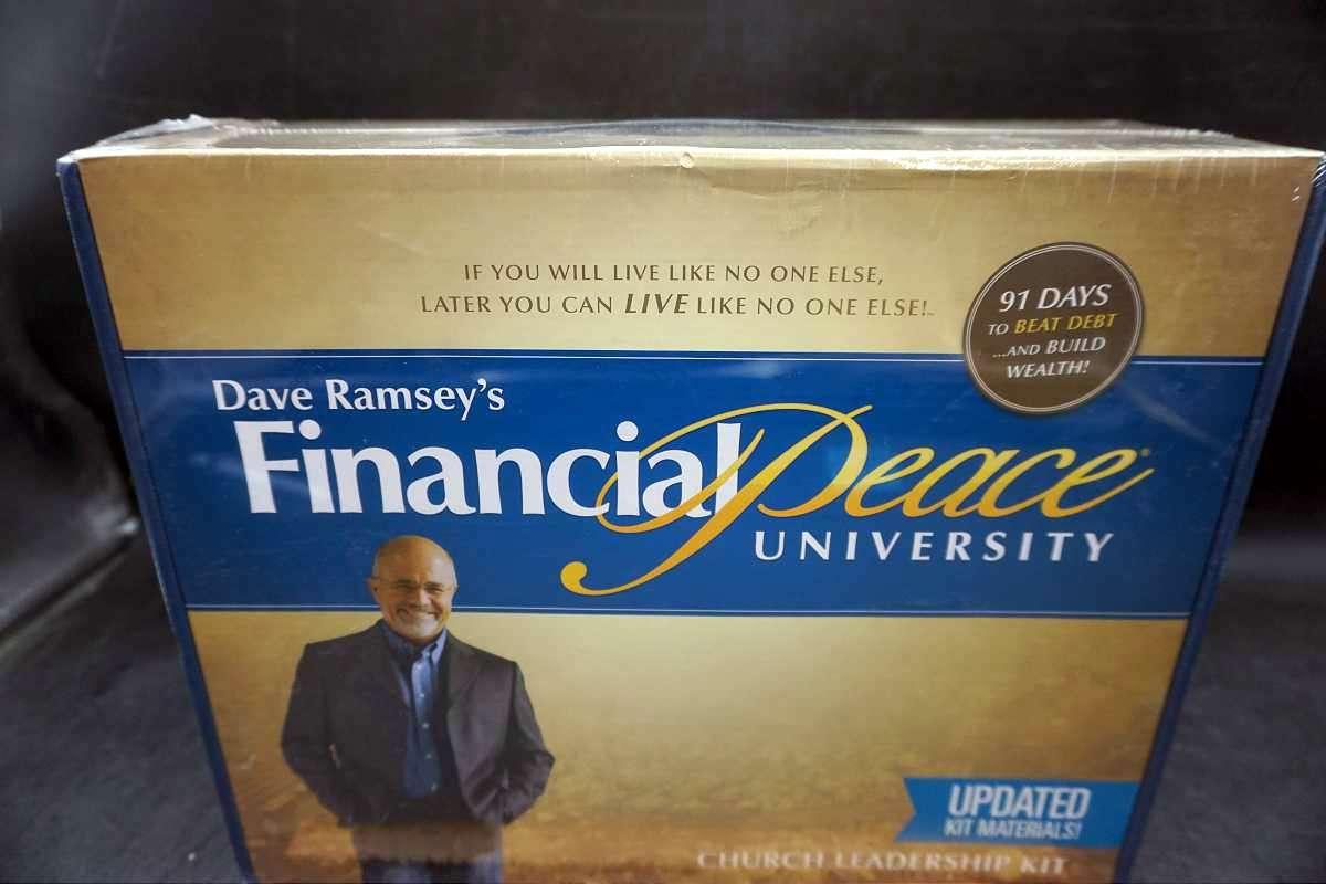 Dave Ramsey's Financial Peace university. Unopened. Sealed.