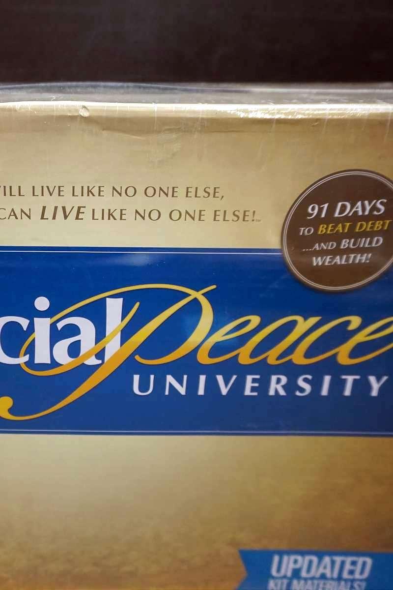 Dave Ramsey's Financial Peace university. Unopened. Sealed.