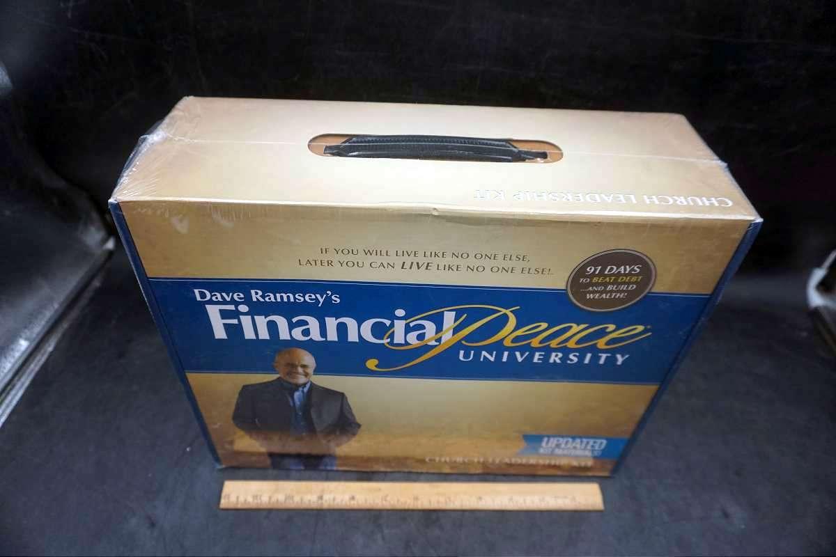 Dave Ramsey's Financial Peace university. Unopened. Sealed.