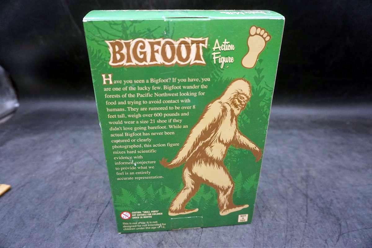 Bigfoot action figure.