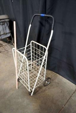 Wire Cart on wheels