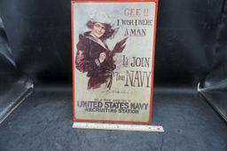 "Gee I Wish I Were A Man - I'd Join The Navy"