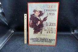 "Gee I Wish I Were A Man - I'd Join The Navy"