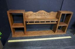 Wooden Shelving Unit