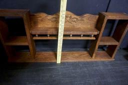 Wooden Shelving Unit