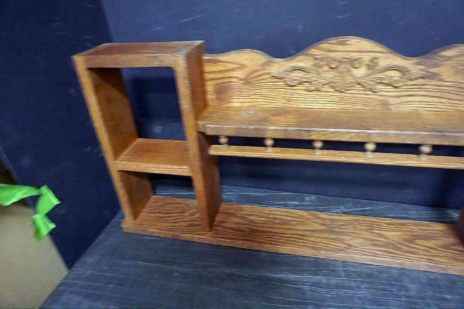 Wooden Shelving Unit