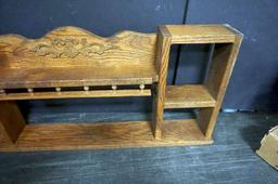Wooden Shelving Unit