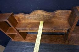 Wooden Shelving Unit