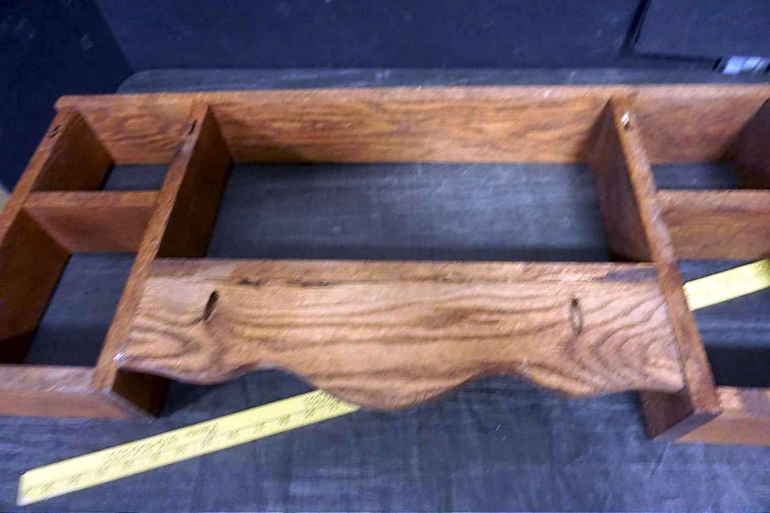 Wooden Shelving Unit