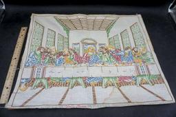Living Last Supper Fabric Artwork