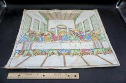 Living Last Supper Fabric Artwork