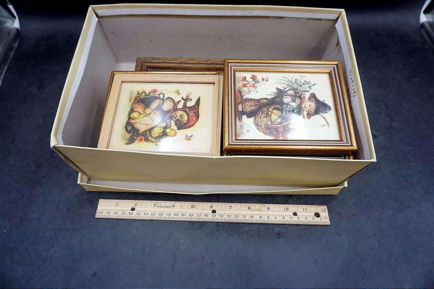 Various Pictures, Wooden Box / Thread