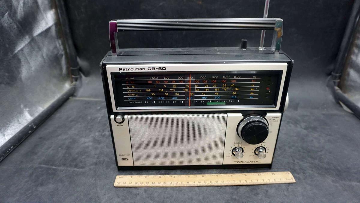 Realistic Patrolman Cb-60 Radio