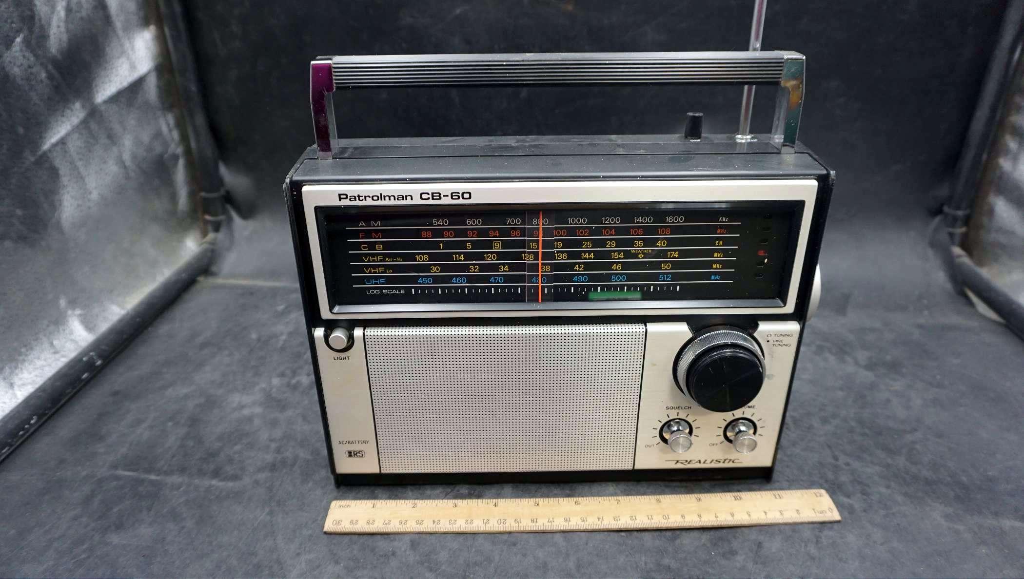 Realistic Patrolman Cb-60 Radio