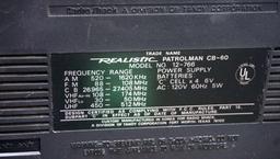 Realistic Patrolman Cb-60 Radio