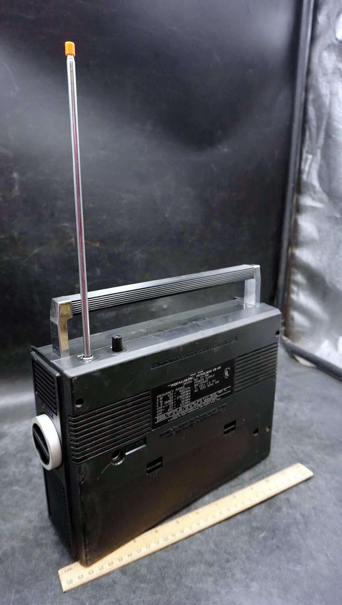 Realistic Patrolman Cb-60 Radio