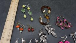 Assorted Pairs Of Earrings