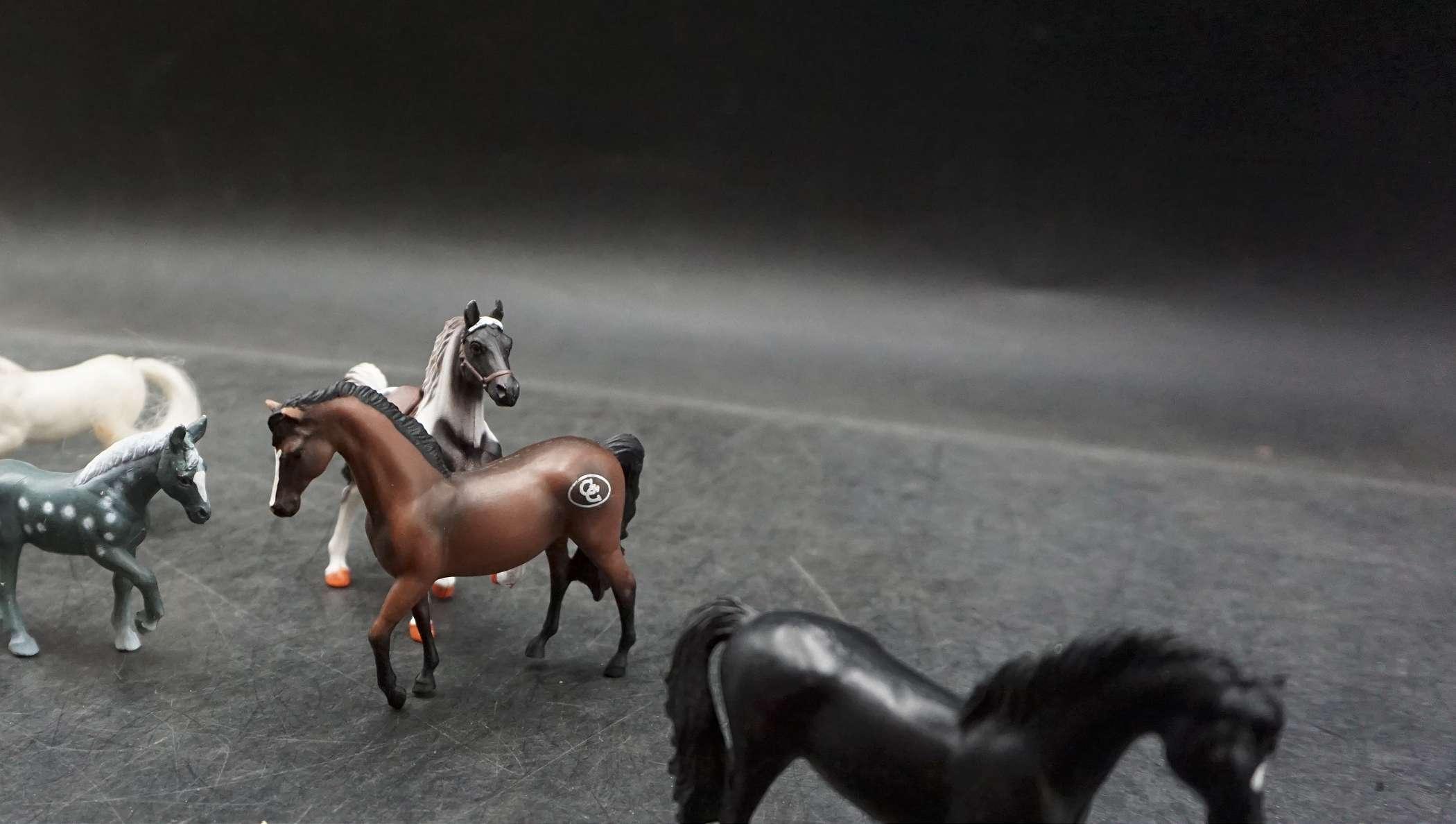 5 - Toy Horse Figurines