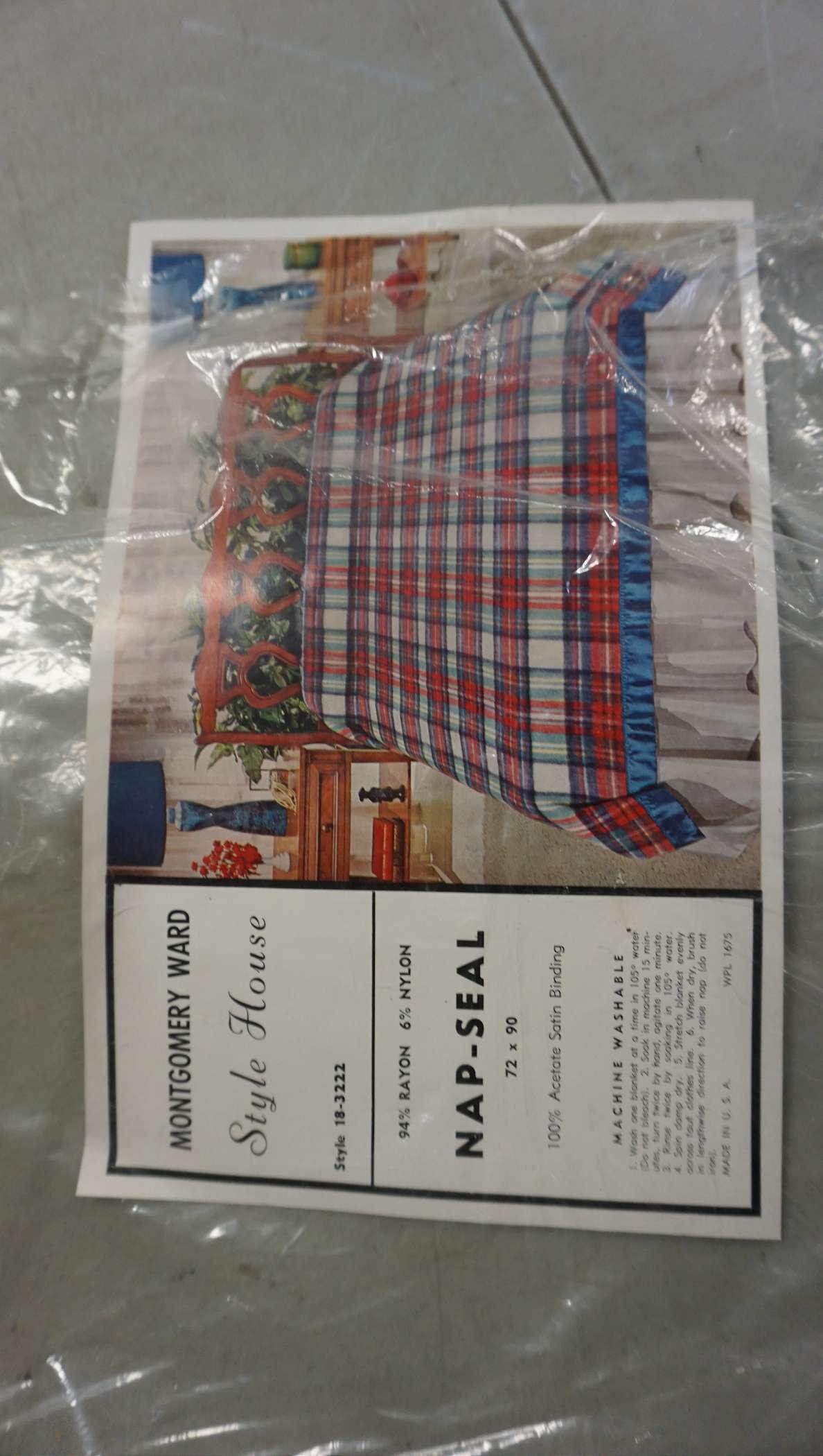 Montgomery Ward Blanket