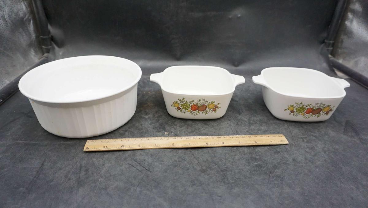 Corningware Casserole Dishes