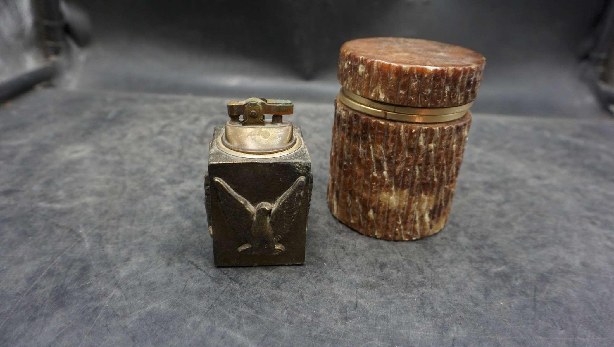 Large Lighter & Decorative Container