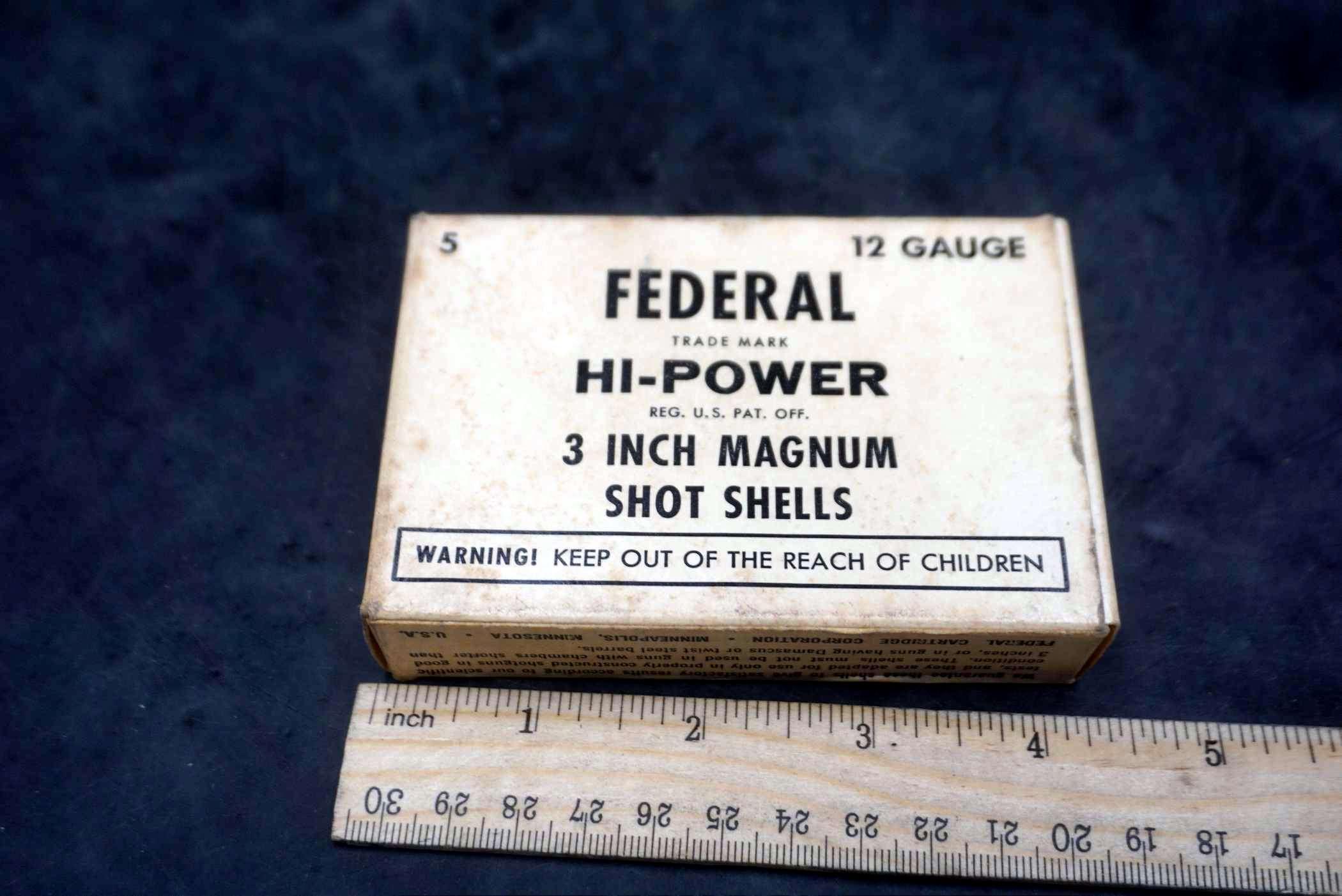 Federal Hi-Power 3" Mag 12Ga. Shells