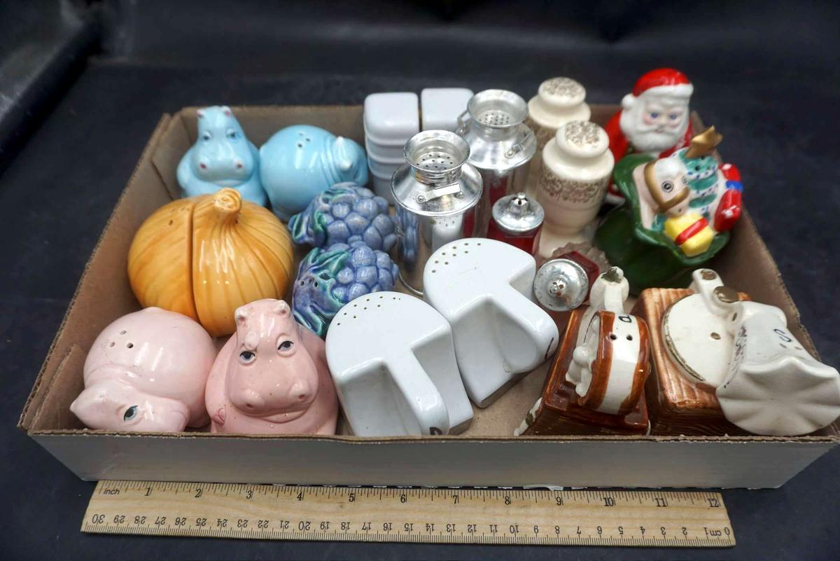 Assorted Salt & Pepper Shakers