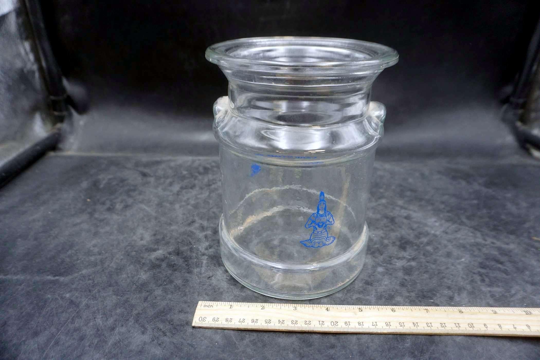 Land O' Lakes Glass Canister