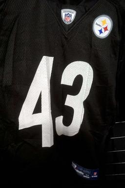 Pittsburgh Steelers Jersey #43 Polamalu (Size Medium)