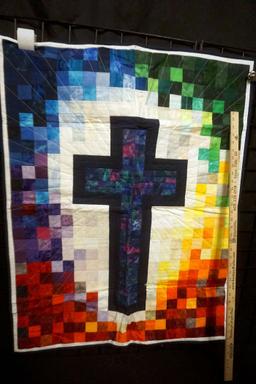 Quilted Cross Blanket (Made By Karen Meyer In 2011)