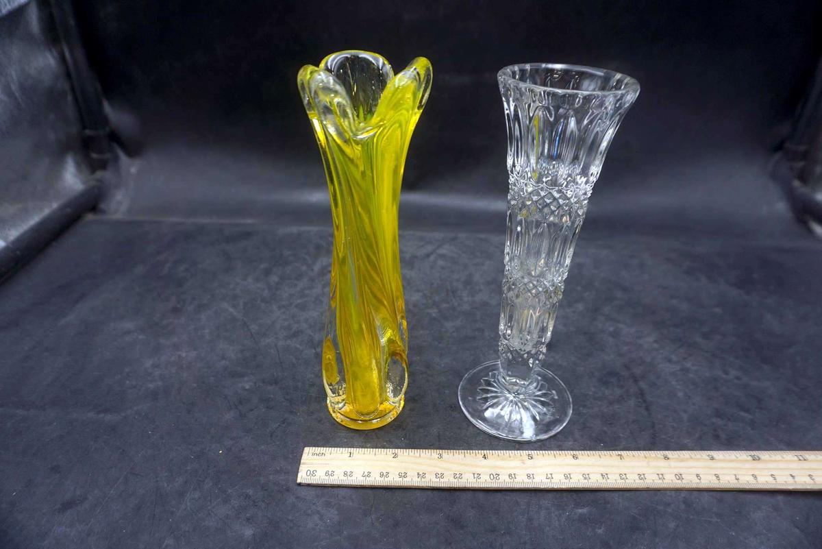 2 - Glass Vases