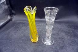 2 - Glass Vases
