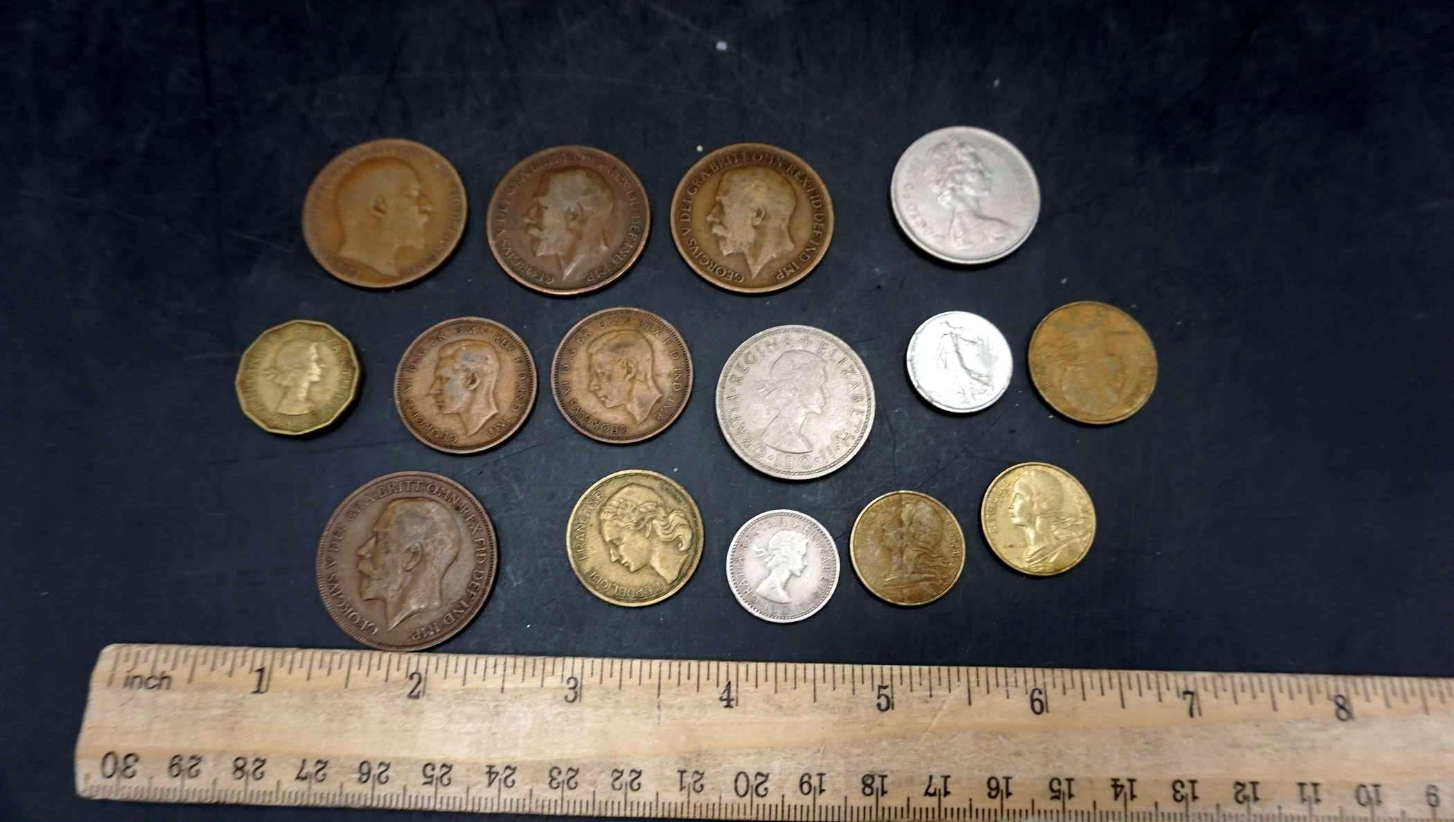 Assorted Foreign Coins